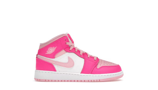 JORDAN 1 MID FIERCE PINK