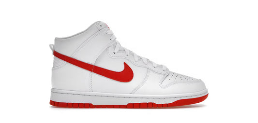 NIKE DUNK HIGH WHITE RED